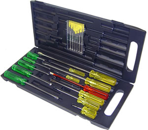Screwdriver Set In Case 19pce $20.25